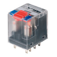 Weidmuller Relay, plug-in, 4 c/o, 115VAC, 6A, 9.2mA Weidmuller