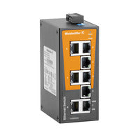 Weidmuller Network switch, unmanaged, 8x RJ45 ports