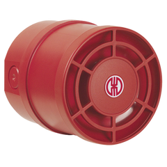 Werma Multi-tone sounder, 32 tone, red, 112dB, 9 - 28VDC
