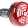 Werma LED Buzzer, continuous tone, red, 80dB, 230VAC Werma