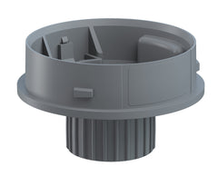 Werma Mini adapter for M22 panel-mounting, grey, 62 x 33mm