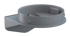 Werma Midi Bracket for wall-mounting, grey, 85 x 53mm