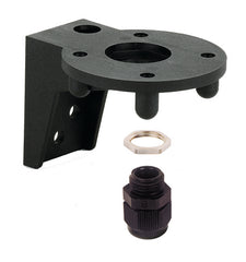 Werma Bracket for base mounting, black, Ø 70mm.