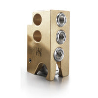 Weidmuller Potential collector block, screw, brass Weidmuller