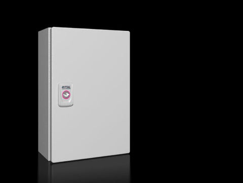 Rittal KX E-Box with door, sheet steel, 200 x 300 x 120mm Rittal