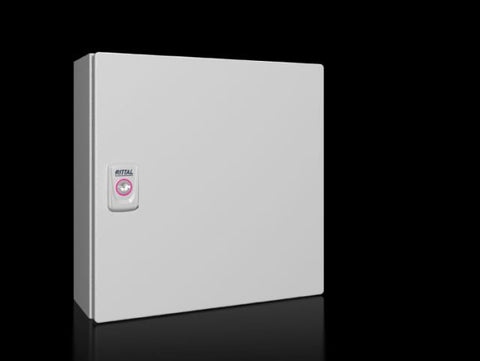 Rittal KX E-Box with door, sheet steel, 300 x 300 x 120mm Rittal