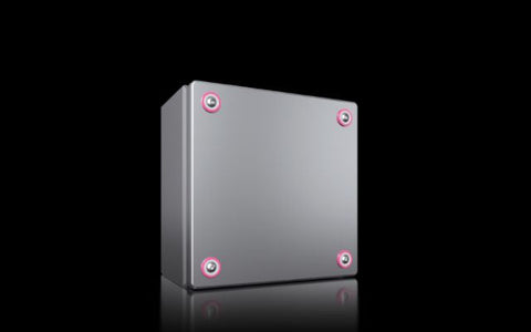 Rittal KX Terminal box, stainless steel, 200 x 200 x 120mm Rittal