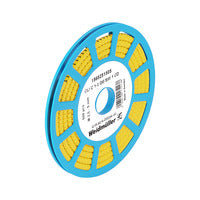 Weidmuller Cable marker, marked '4', yellow, 3 x 3.4mm