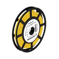 Weidmuller Cable marker, marking '1', yellow, 4 x 11.3mm Weidmuller