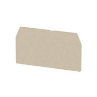 Weidmuller Partition plate, d/beige, 37 x 65 x 2mm Weidmuller