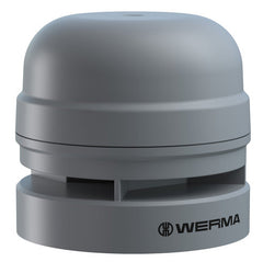 Werma Midi multi-tone sounder, grey, 110dB, 12/24VAC/DC Werma