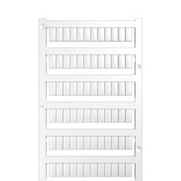 Weidmuller Terminal marker, white, 10 x 5mm