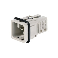 Weidmuller HDC insert, male, size 1, 7-pole, 250V, 10A