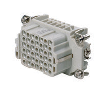 Weidmuller HDC insert, female, size 4, 42-pole, 250V, 10A