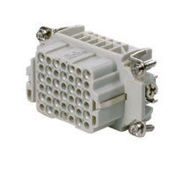 Weidmuller HDC insert, female, size 4, 42-pole, 250V, 10A