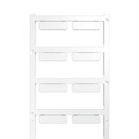 Weidmuller Device marker, white, 8 x 27mm