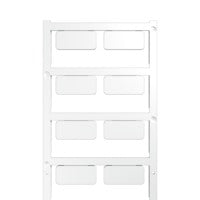 Weidmuller Switchmark holder, white, 12.5 x 27mm