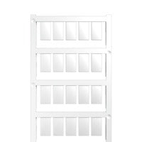 Weidmuller Device marker, pluggable, white, 9 x 17mm Weidmuller