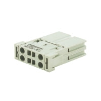 Weidmuller HDC insert, female, 4-pole, 400V, 14A, 6kV
