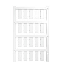 Weidmuller Device marker, white, pluggable, 20mm