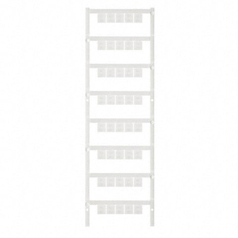 Weidmuller Terminal marker, white, 10 x 10mm Weidmuller