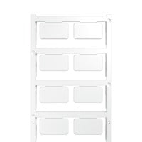 Weidmuller Device marker holder, white, 15 x 27mm Weidmuller