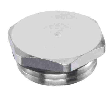 Harting Dummy plug with o-ring, M25, metal, wrench size 28 Harting