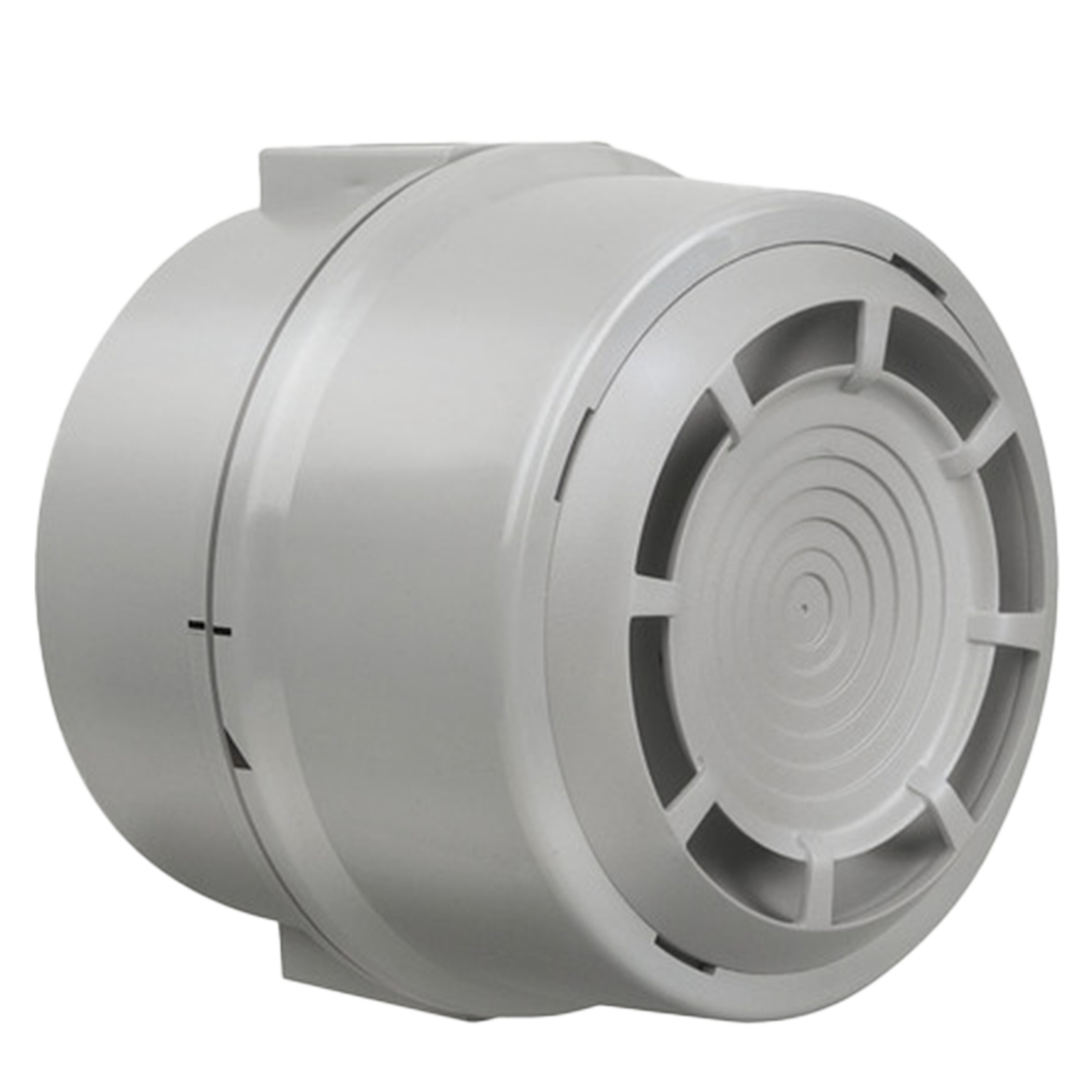 Werma Multi-t.sounder WM 32 tne 115VAC GY, Wall mounting