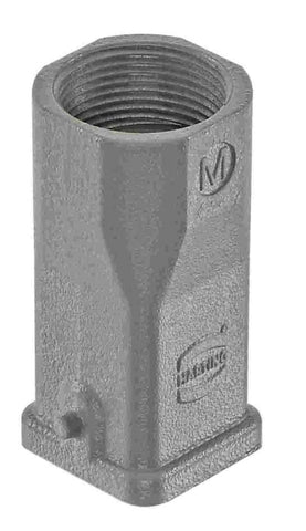 Harting Hood, single locking, top entry, M25, size 3A Harting