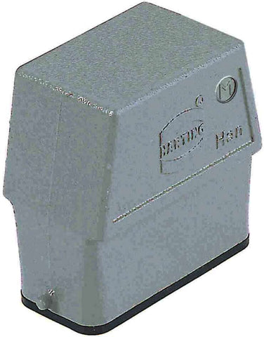 Harting Hood, single locking, side entry, 1x M25, size 10A. Harting