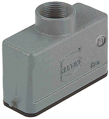 Harting Hood, single locking, top entry, M20, size 16A Harting