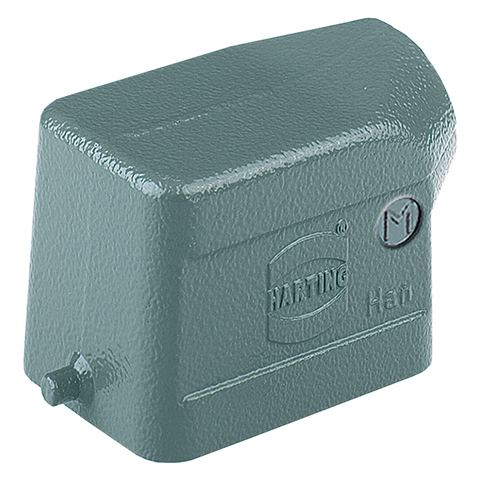 Harting Hood, side entry, M20, single locking, size 6B Harting