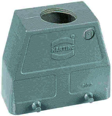 Harting Han B Hood, top entry, double locking, M40 Harting