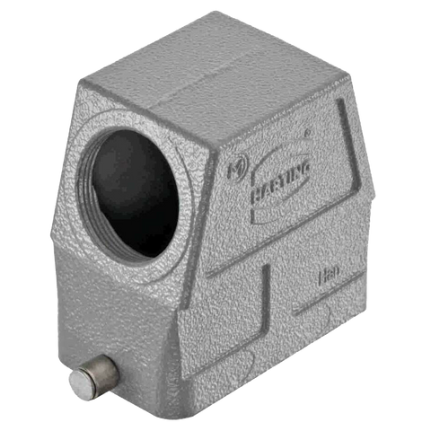Harting Hood, single locking, side entry, M32, size 10B Harting
