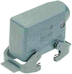 Harting Hood, double locking, side entry, 1 x M25, size 10B Harting
