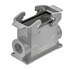 Harting Surface housing, double locking, side entry, 2x M25. Harting