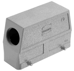 Harting Hood, double locking, side entry, M32, size 24B Harting