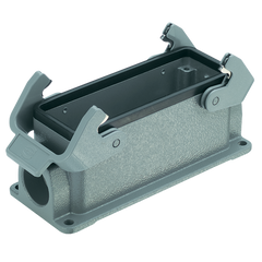 Harting Surface housing, double locking, side entry, size 24B Harting