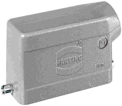 Harting Hood, side entry, M25, single locking, size 24B Harting