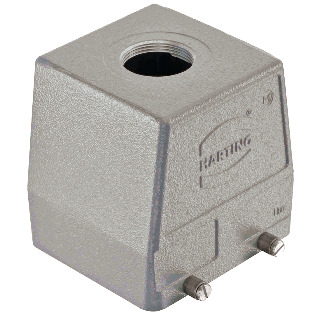 Harting Hood, top entry, M40, double locking, size 32B Harting