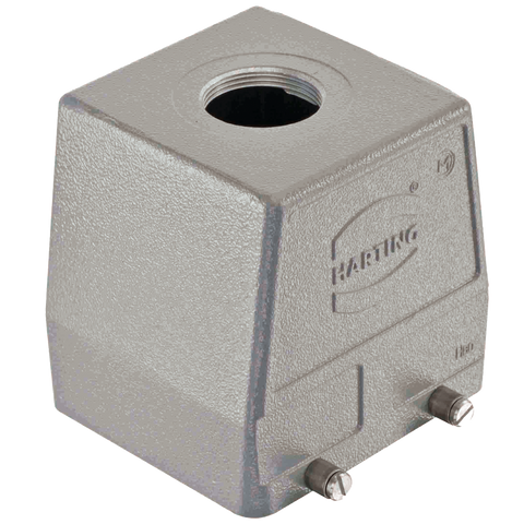 Harting Hood, top entry, M40, double locking, size 32B Harting