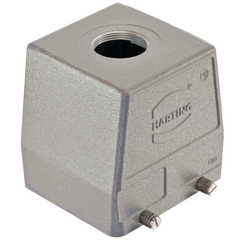 Harting Hood, top entry, M40, double locking, size 32B Harting
