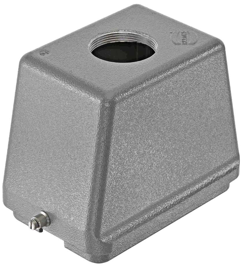 Harting Hood, top entry, M40, single locking, size 48B Harting