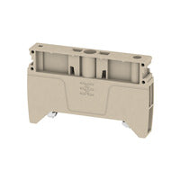 Weidmuller End bracket, dark beige, 36 x 58 x 8mm