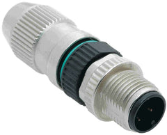 Harting Circular connector, straight, male, c/s 0.14 - 0.34mm² Harting