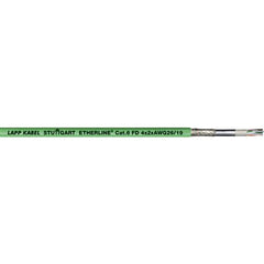 Lapp Etherline Cat6 FD Cable, 4 x 2 x AWG26/19