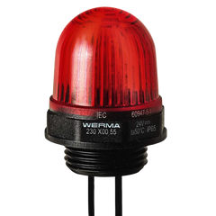 Werma LED Permanent beacon, red, 230VAC, 29x 154mm