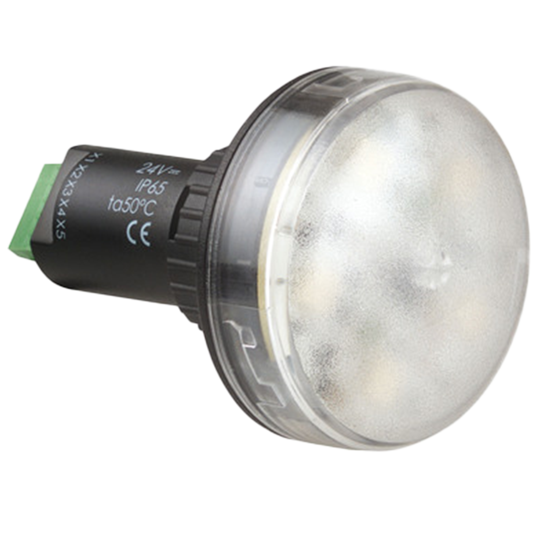 Werma LED Beacon, five colours, 24VDC, 50 x 78mm