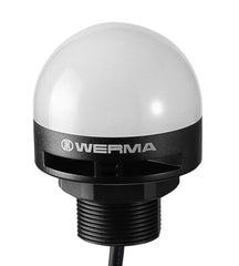 Werma MC55 Compact LED installation beacon, 3 colour, 85dB, 24VDC Werma
