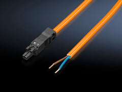Rittal SZ Connection cable for power supply, 2-pole, 3m Rittal
